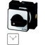 T3-2-8221/E Changeoverswitches, T3, 32 A, flush mounting, 2 contact unit(s), Contacts: 4, 90 °, maintained, Without 0 (Off) position, 1-2, Design number 8221 thumbnail 3