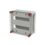 VB33HT-D2 RE housing 320x320 2R a14TE standard field housing 28TE with transp. Cover thumbnail 2