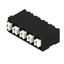 Printed circuit board terminals, 5.00 mm, Number of poles: 5, 90°, Solder pin length (l): 1.5 mm, black, PUSH IN with actuator, Clamping range, max. : 1.5 mm², Tape thumbnail 6