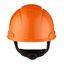 3M™ Hard Hat, Ratchet, Ventilated, Plastic Sweatband, Orange, H700N-OR thumbnail 2