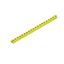CableLine, Conductor and cable markers, 2 - 3 mm, 3 x 4 mm, yellow thumbnail 1
