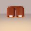 Ceiling lamp AURA 2 red ochra GU10 thumbnail 6