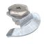 Turn buckle with Torx drive for walkable covers Ø21 mm Steel Hot-dip g thumbnail 1