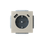 20 EUCB2USBAC-866-500 | gn. Schuko USB A+C | pure 866 stainless steel thumbnail 1