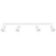 CEILING STRIP WITH FOUR WHITE SPOTLIGHTS FROM THE CARBON SERIES FOR A MODERN LIVING ROOM thumbnail 1