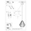 DEMI BLACK HANGING LAMP E27 1X60W IP20 thumbnail 4