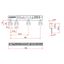 Busbar, 2-pole, L2, 1xRCCB 4-pole to 1xRCBO 1+N, 6MW, 10mmý thumbnail 3