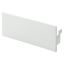 PLASTIC WALL GUTTER END PIECE H130xD70 WHITE RAL9010 thumbnail 2