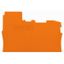 2006-7192 End and intermediate plate; 1 mm thick; orange thumbnail 1