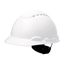 3M™ Hard Hat, Ratchet, Ventilated, Plastic Sweatband, White, H700N-VI thumbnail 4