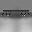 CEILING LAMP EYETECH 6 BLACK G9 6X40W IP20 thumbnail 9