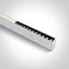 WHITE 24pcs SPOTS + DIFFUSER UGR19 40W CW 1200mm 230V thumbnail 1