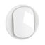 Illuminated Switch or Swing Trim Céliane - White thumbnail 1