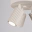 MINIMALIST BEIGE CEILING LAMP FROM THE CARBON SERIES, ADJUSTABLE SPOTLIGHTS, ROUND ROSETTE 3XGU10 thumbnail 6