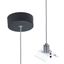 SLOIN slim ASI2 E-L WH/BK - Cord suspension incl. ceiling rose thumbnail 1