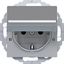 SCHUKO wall socket, gr., textv., variable 45°, A.x/C.x, tita. thumbnail 1