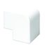 PLANE ANGLE FOR 100X40 TRUNKING WHITE thumbnail 1