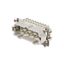 HDC insert, Male, 830 V, 20 A, Number of poles: 8, Tension-clamp connection, Size: 6 thumbnail 2