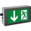 Ex-escape sign luminaires EX-LITE for zone 1/21, Pictogram: DIN 4844, Arrow: 6 Clock thumbnail 5