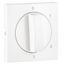 COVER PLATE F/4 POSIT ROTARY SWITCH WHITE thumbnail 1