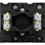 T3-2-8324/EA/SVB Main switch, T3, 32 A, flush mounting, 2 contact unit(s), 4 pole, Emergency switching off function, With red rotary handle and yellow locking ring thumbnail 1