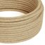 Natural Juta Textile Cable - The Original Creative-Cables - RN06 round 2x0.75mm / 3x0.75mm thumbnail 1