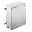 Klippon TB FS (Terminal Box - Fixing Screw), Empty enclosure, stainless steel enclosure, Height: 350 mm, Width: 260 mm, Depth: 200 mm, Material: Stainless steel 1.4404 (316L), electropolished, silver thumbnail 2