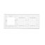 Triple frame, white, chrome base thumbnail 2
