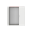 B48 ComfortLine B Wall-mounting cabinet, Surface mounted/recessed mounted/partially recessed mounted, 384 SU, Grounded (Class I), IP44, Field Width: 4, Rows: 8, 1250 mm x 1050 mm x 215 mm thumbnail 4