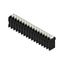 Printed circuit board terminals, 3.50 mm, Number of poles: 16, 180°, Solder pin length (l): 1.5 mm, black, PUSH IN with actuator, Clamping range, max. : 1.5 mm², Tube thumbnail 2