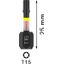 Impact Control T15 Insert Bits, 2pc thumbnail 2