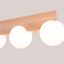 Ceiling lamp BULBO 4 natural wood thumbnail 2
