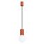 Pendant lamp HALO 1 red ochra thumbnail 1