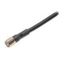 Sensor cable, M8 straight socket (female), 4-poles, PVC fire-retardant XS3F0252A thumbnail 1