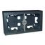 LOGUS 90 SERIES DOUBLE SURFACE MOUNT BOX GRAY thumbnail 2