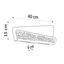 WALL LAMP ALIZA WHITE G9 2X40W IP20 thumbnail 2
