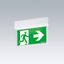 VOYAGER STYLE 115 MS E3T-S SM-S WH - Escape sign luminaire thumbnail 2