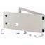 XMW0906CDV Opening metal front plate for drawer, ventilated, IP31, H=225mm, grey thumbnail 1
