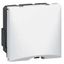 Cable outlet Mosaic - 4x1,5mm² 16 A with cable grip - 2 modules - white thumbnail 2