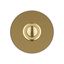Ring button round Piccolo cerchio ws brass thumbnail 2