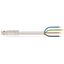 pre-assembled connecting cable;Eca;Plug/open-ended;black thumbnail 1