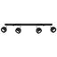 CEILING LAMP OCULARE 4L BLACK GU10 4X40W IP20 thumbnail 2