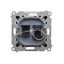 Double rocker for illuminated mechanisms: SW6/2XLM, SW7/2XM, SW6P1M, antibacterial white thumbnail 2