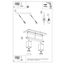 CEILING LAMP MERIDA 2 WHITE GU10 2X40W IP20 thumbnail 7