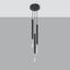 MOSAIC HANGING LAMP 3P BLACK/CHROME G9 3X40W IP20 thumbnail 2