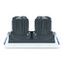 WHITE LED 2x12W WW IP44 700mA 40deg ADJUSTABLE SEMI DARK LIGHT thumbnail 3