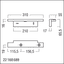 COMSIGN 150 MSW ECx bracket SR - Surface-mount bracket thumbnail 2
