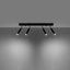 CEILING LAMP EYETECH 4 BLACK G9 4X40W IP20 thumbnail 3