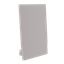 End cap for profile + cover M, Endcap MEDIUM U-Profil 27/39 grau thumbnail 1