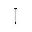 FENDA E27 pendant, black, without shade thumbnail 1